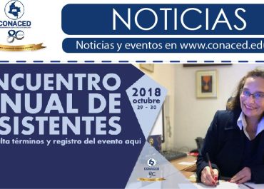 Encuentro anual de asistentes CONACED 2018